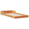vidaXL Bettrahmen Wachsbraun 90 x 210 cm Massives Kiefernholz