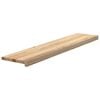 vidaXL Treppenstufen 8 Stk. Unbehandelt 120x30x2 cm Massivholz Eiche