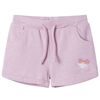 Kindershorts mit Kordelzug Lila 140