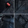 vidaXL Hunde-Autositzbezug Schwarz 137x46x50 cm