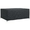 vidaXL M&ouml;belbezug Uni Schwarz 280 x 204 x 106 cm 210D