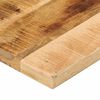vidaXL Tischplatte 120x20x3,8 cm Rechteckig Raues Massivholz Mango