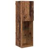 vidaXL TV-Wandm&ouml;bel mit LED Wandmontiert 4 pcs Altholz Holzwerkstoff