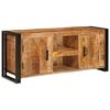 vidaXL TV-Schr&auml;nk mit Regal Braun 120 x 30 x 50 cm Massivholz Akazie
