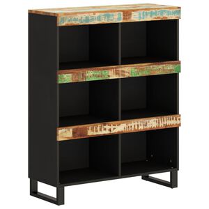 vidaXL Beistelltisch 85x33x107 cm Altholz Massiv