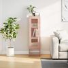 vidaXL Highboard Rosa 36x39x123 cm Kaltgewalzter Stahl