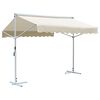 vidaXL Freistehende Markise 3x3 m Creme