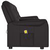 vidaXL 4-Sitzer Massagesessel mit Getr&auml;nkehalter Schwarz
