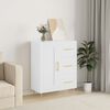 vidaXL Sideboard Wei&szlig; 69,5x34x90 cm Holzwerkstoff