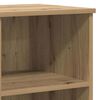 vidaXL Highboard mit Schubladen 3 pcs Artisan-Eiche Holzwerkstoff