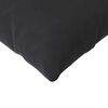 vidaXL Sofakissen 2 St&uuml;ck Schwarz 120 x 40 cm Cordstoff