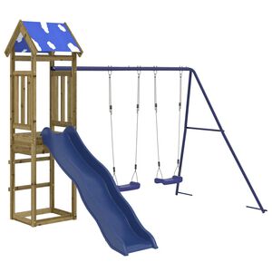 vidaXL Spielturm Impr&auml;gniertes Kiefernholz
