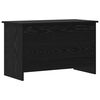 vidaXL Aufbewahrungstruhe Schwarze Eiche 80 x 40 x 50 cm Holzwerkstoff
