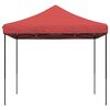 vidaXL Partyzelt Faltbar Pop-Up Burgunderrot 292x292x315 cm