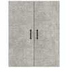 vidaXL H&auml;ngeschrank Betongrau 69,5x34x90 cm Holzwerkstoff