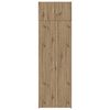 vidaXL Aufbewahrungsschrank 3 pcs Artisan-Eiche