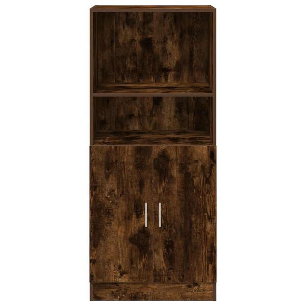 vidaXL K&uuml;chenschrank R&auml;uchereiche 57x41,5x131,5 cm Holzwerkstoff