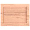 vidaXL Wandregal Hellbraun 40x30x(2-6) cm Massivholz Eiche Behandelt