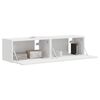vidaXL TV-Wandschrank 2 pcs Wei&szlig; 60 x 31 x 29,5 cm Holzwerkstoff