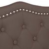 vidaXL Chesterfield Bank Braun 120,5 x 65 x 75 cm Kunstleder
