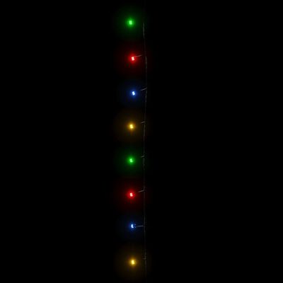 vidaXL LED-Lichterkette mit 600 LEDs Mehrfarbig 60 m PVC