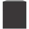 vidaXL TV-Schrank Schwarz 99x39x44 cm Stahl