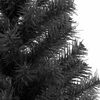 vidaXL Weihnachtsbaum mit 300 LEDs mit St&auml;nder Schwarz 180 cm PVC