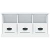 vidaXL TV-Schrank Wei&szlig; 100x35x50 cm Holzwerkstoff