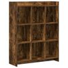 vidaXL B&uuml;cherregal Ger&auml;ucherte Eiche 87,5 x 30 x 111 cm Holzwerkstoff