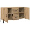 vidaXL Sideboard Artisan-Eiche 100x36x60 cm Holzwerkstoff