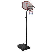 vidaXL Basketballständer Schwarz 282-352 cm Polyethylen