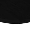 vidaXL Tischplatte Dunkelbraun 80x40x4 cm Massivholz Eiche Oval