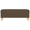 vidaXL Sitzbank Braun 100x35x41 cm Stoff
