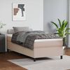 vidaXL Boxspringbettgestell Cappuccino-Braun 90x200 cm Kunstleder