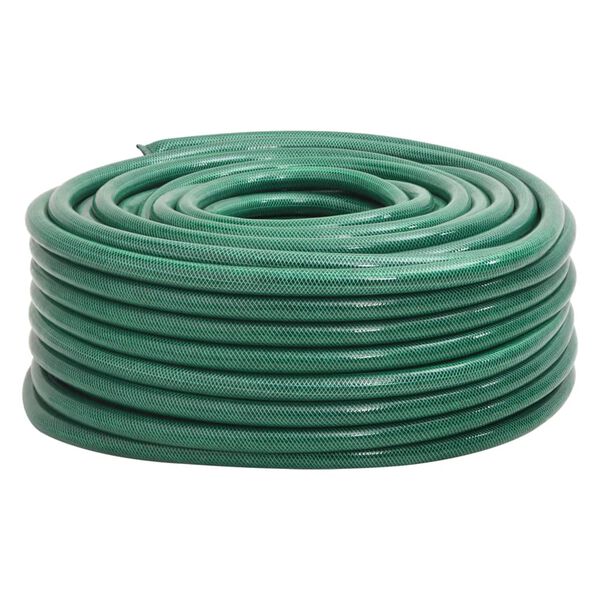 vidaXL Gartenschlauch Gr&uuml;n 1" 100 m PVC