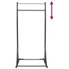 vidaXL Klimmzugstation Schwarz 100,5 x 102 x 234,5 cm