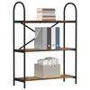 vidaXL B&uuml;cherregal Ger&auml;ucherte Eiche 80 x 30 x 109 cm Holzwerkstoff
