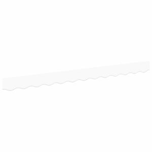 vidaXL Markisensch&uuml;rzen-Ersatz Wei&szlig; 230 x 20 cm Polyester
