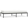 vidaXL Bettgestell Metall Schwarz 90x190 cm
