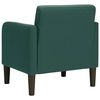 vidaXL Sessel mit Armlehnen Dunkelgr&uuml;n 54 cm Samt