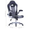 vidaXL Gaming-Stuhl Schwarz Kunstleder