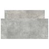 vidaXL Bettgestell Betongrau 90x190 cm Holzwerkstoff