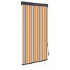 vidaXL Au&szlig;enrollo 80 x 250 cm Gelb und Blau