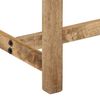 vidaXL Esstisch 110x55x75 cm Massivholz Mango