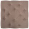 vidaXL Hocker Braun 60 x 60 x 36 cm Polyester