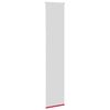 vidaXL Verdunkelungsrollo Rot 50x210 cm Stoffbreite 45,7 cm Polyester