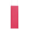 vidaXL Papiertragetaschen 50 Stk. mit Henkeln Rosa 26x12x35 cm