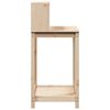 vidaXL Pflanztisch mit Ablagen 82,5x50x109,5 cm Massivholz Kiefer