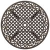 vidaXL Garten Essgruppe 7 pcs Bronze 90 x 90 x 75 cm Gussaluminium