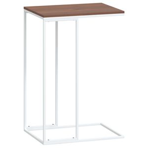 vidaXL Beistelltisch Wei&szlig; 40x30x59 cm Holzwerkstoff